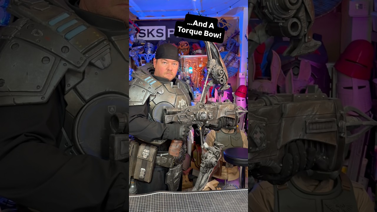 Gear Up! Cosplay Gears of War Armor Marcus #gearsofwar #cosplay #gearsofwarcosplay #diycosplay