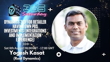 D365 for retailer having own POS investments - Yogesh Kasat