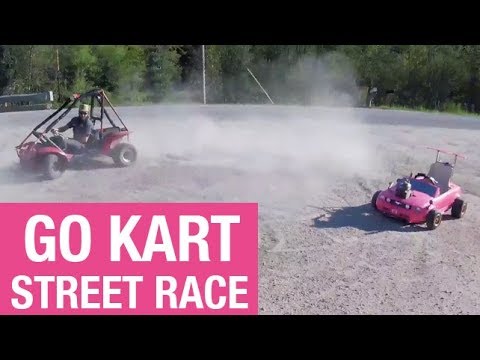 Barbie Car vs. Honda Odyssey  Street Race