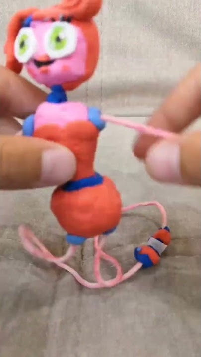 DIY: ✋Mommy Long Legs Spider in Real Life🤚 Articulated Clay 3D Figure Poppy  Playtime Chapter 2 