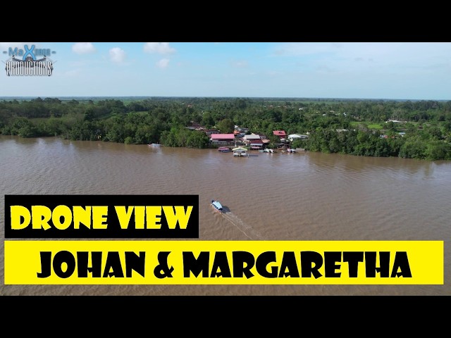 Johan en Margaretha: Het Verborgen Juweel van Commewijne | Drone Suriname 🇸🇷 | 4K Beelden