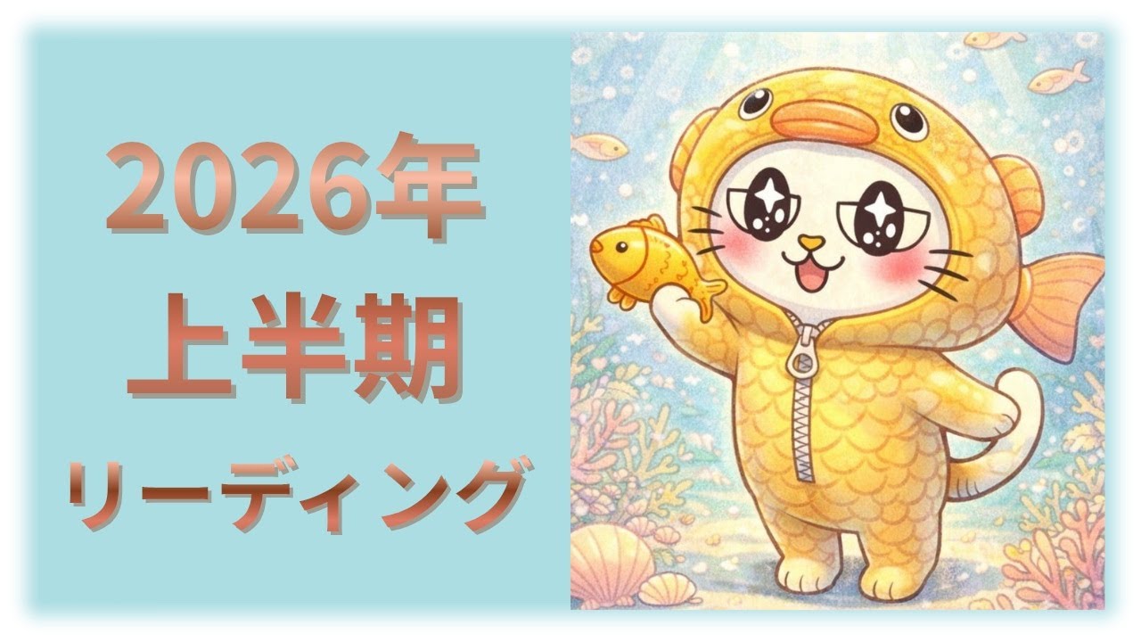 【2026年上半期】3択タロット｜これから半年、何が動く？恋愛・仕事・人生の流れ