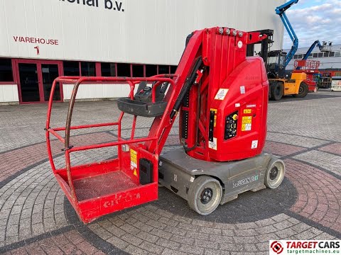 781360 JLG TOUCAN 10E ELECTRIC VERTICAL MAST WORK LIFT W/JIB 1010CM 2016 475HRS