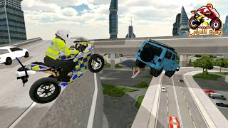 لعبة سباق موتورات شرطة بوليس ومطاردة الاشرار#2|Police Motorbike Simulator 3D police bikes screenshot 3