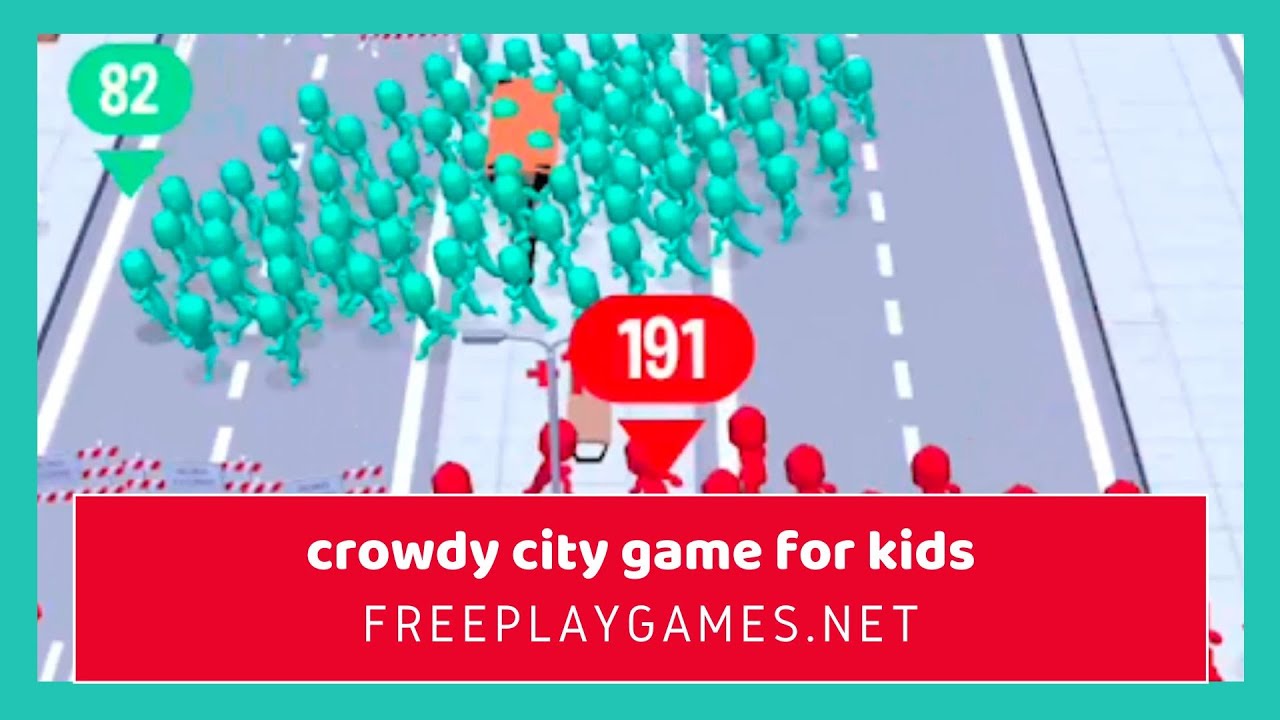 crowdy city game for kids - play crowdy city online for free