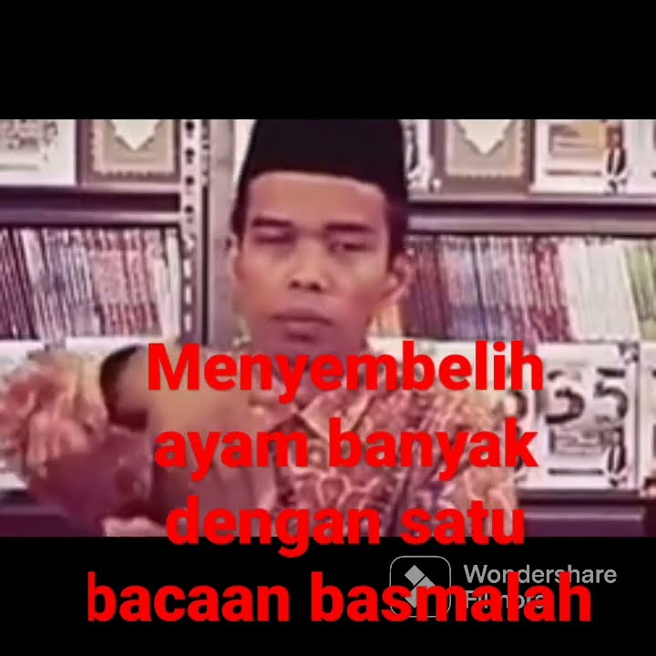 bolehkah menyembelih ayam  banyak dengan satu bacaan basmalah  || UAS menjawab