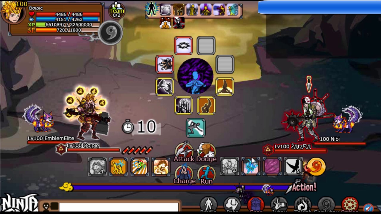 Ninja Saga-Random #7( Insect Series #2) Pure wind strategy