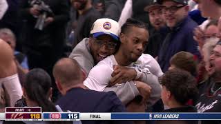 Darius Garland From DEEP To Win The Game! #TissotBuzzerBeater 🚨