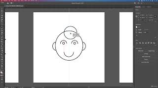 adobe Illustrator how to create Baby face Icon screenshot 4