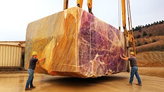 Inside a $1 Billion Marble Quarry: How Luxury Stones Are Mined and Manufactured