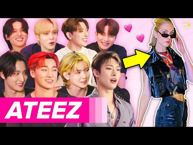 A K-Pop Group Styled Me For A Week Feat. ATEEZ class=