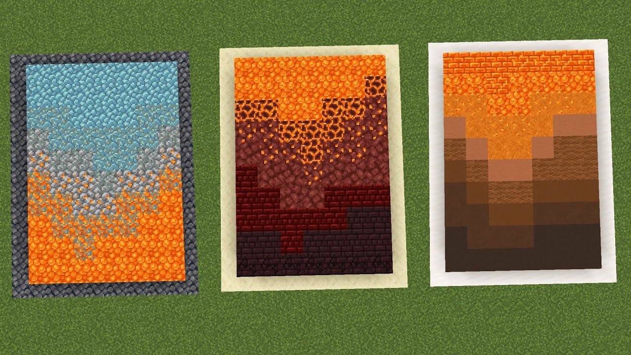 5 gradient's ideas in minecraft - YouTube