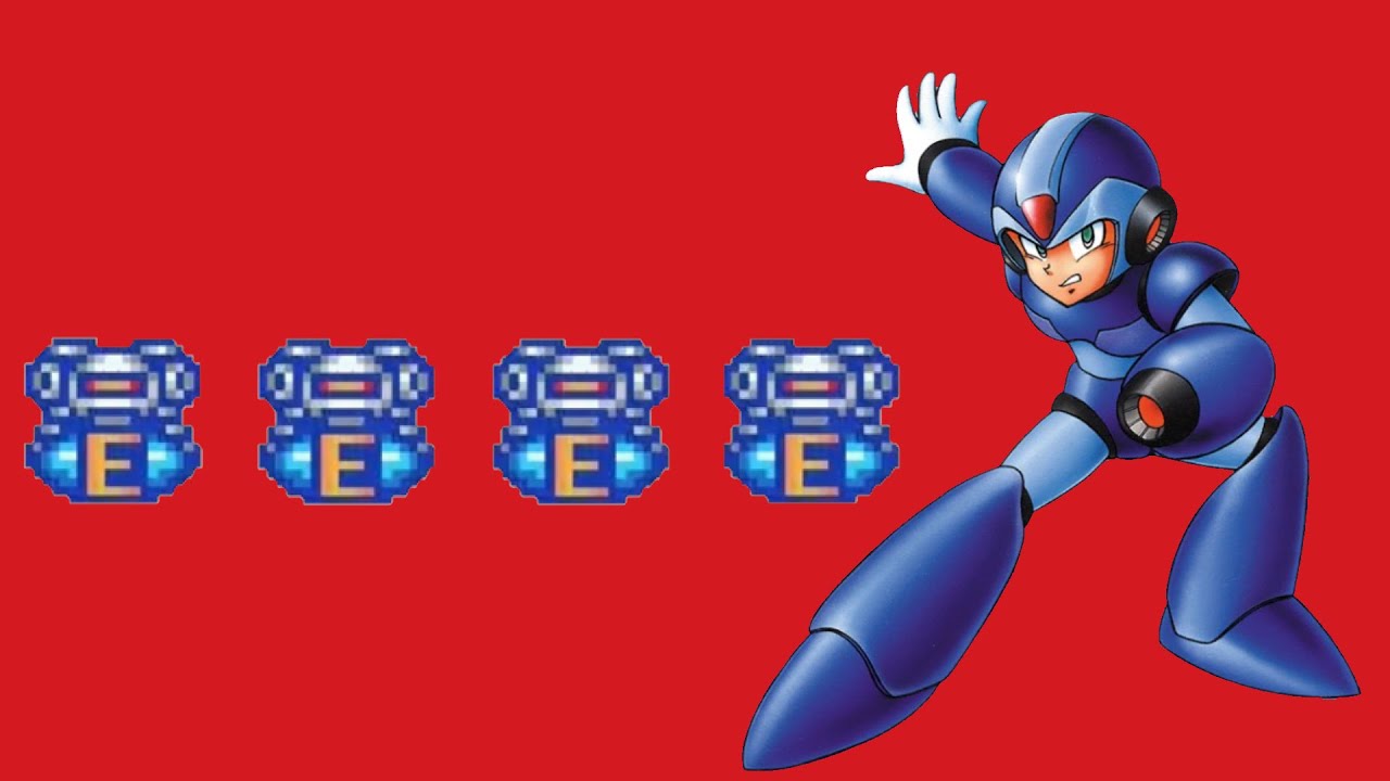 Rock Man X All Sub Tanks