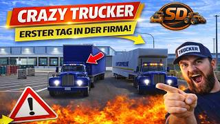 Mein ERSTER AUFTRAG als LKW-Fahrer… wird das gut gehen? | ATS Karriere #1 Deutsch