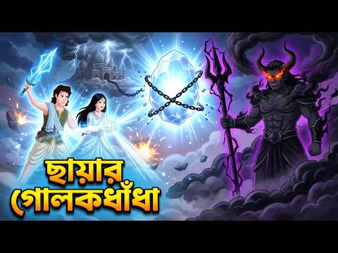 Saras Bou 313 | আকাশপুরীর শেষ যুদ্ধ | ছায়ার গোলকধাঁধা | Bengali Epic Fantasy Story | Animate Me