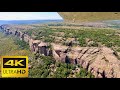 Kakadu National Park Scenic Flight in 4K  - Jabiru, Nourlangie Rock, Jim Jim Falls &amp; Twin Falls