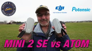 Potensic Atom vs DJI Mini 2 SE - Drone Shootout Comparison