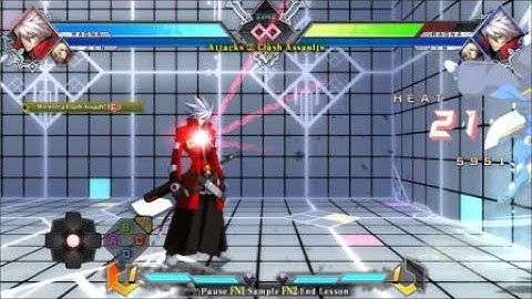 BBTAG Ragna Solo Midscreen Combo #9