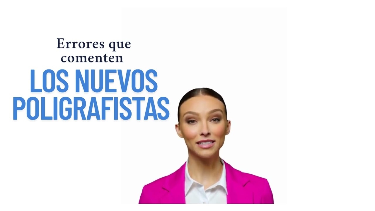 “¿Qué hace diferente a un poligrafista ético de uno improvisado?”✔✔👀👀