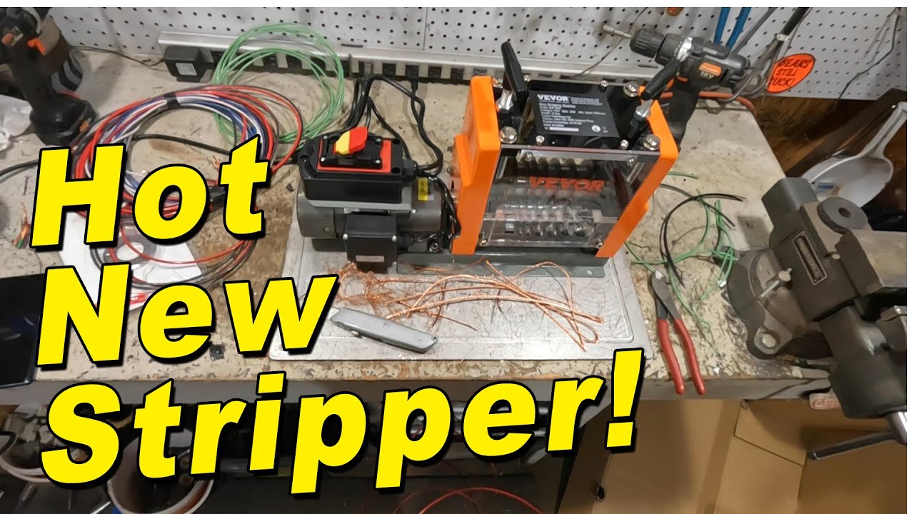 Testing a New Vevor Wire Stripping Machine | Watch Before You Buy!