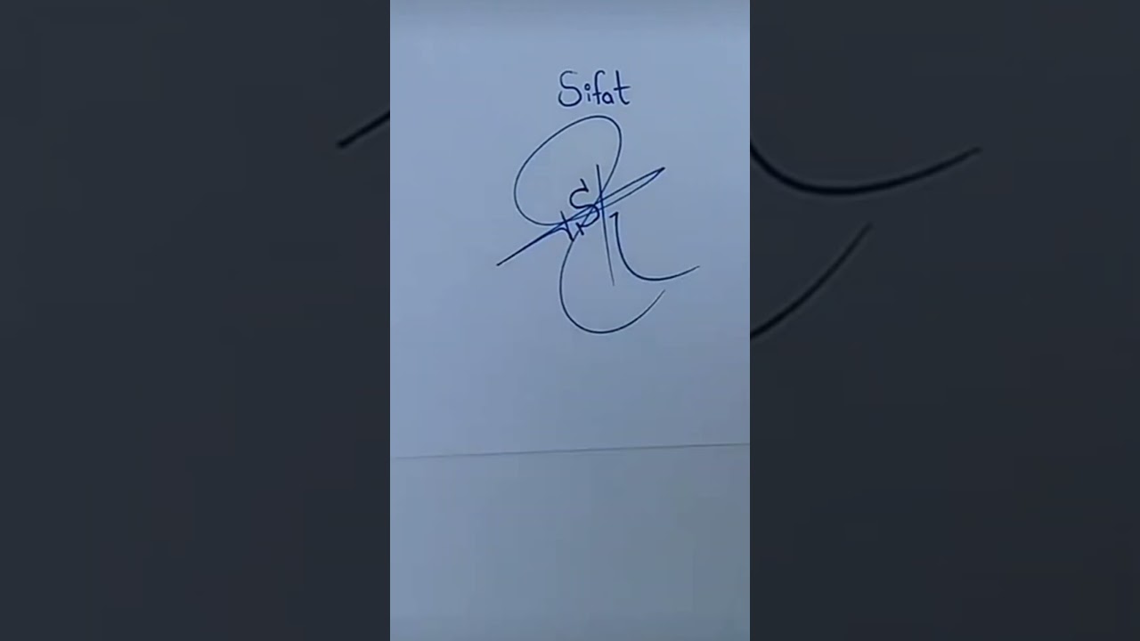 Sifat name signature