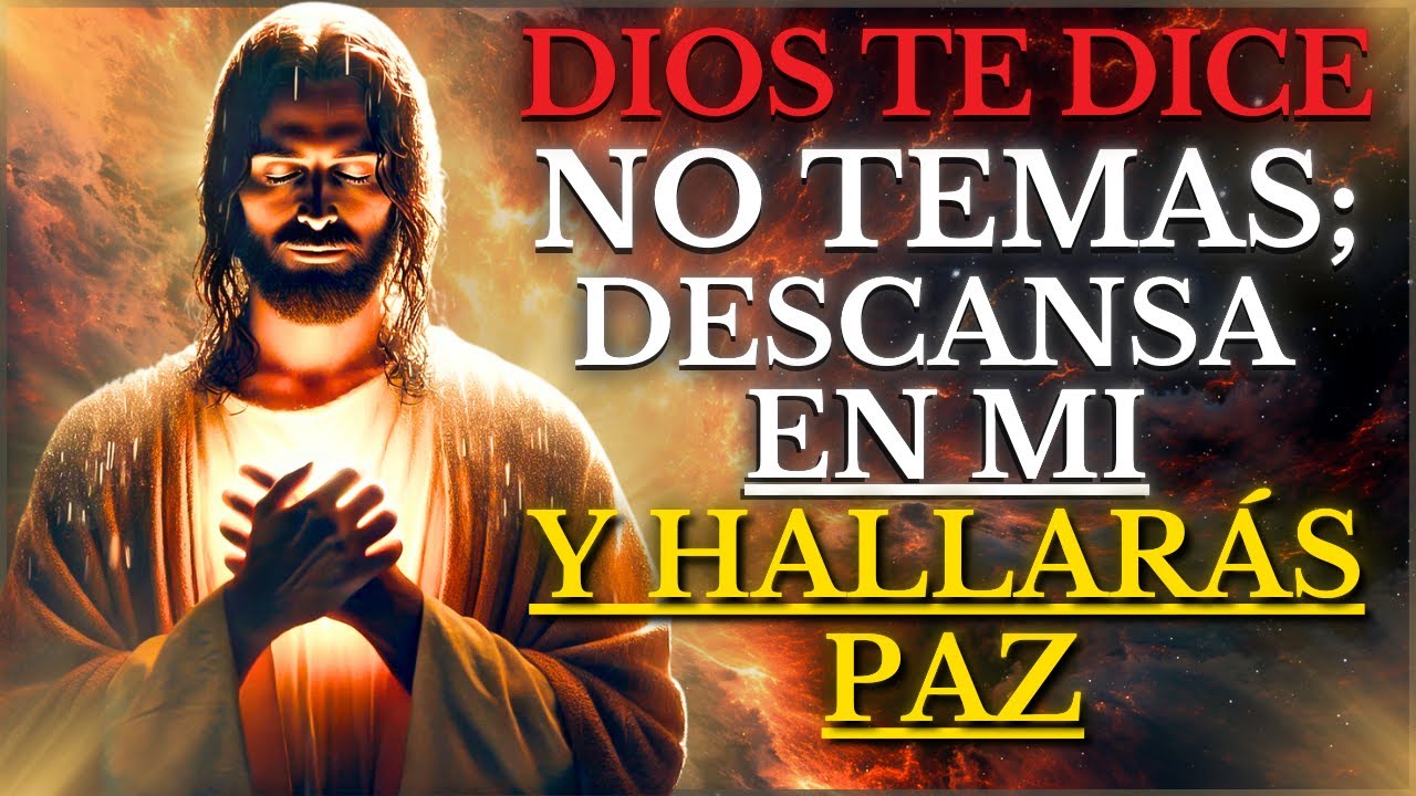 Descubre las PROMESAS de JESÚS para Encontrar PAZ y DESCANSO en DIOS | Versículos que TRANSFORMAN