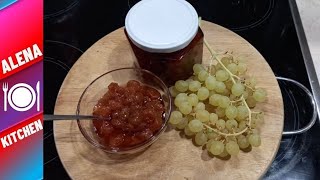 🍇 Παραδοσιακό Γλυκό του Κουταλιού Σταφύλι | Traditional Sweet Grape | Alena Kitchen