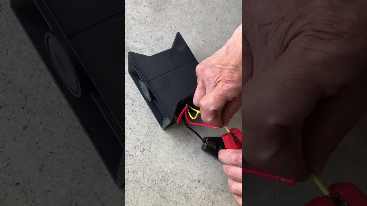 12V 24V 30W reverse horn  112DB