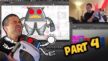 Rigging my AirFryer in Toon Boom Harmony - Part 4