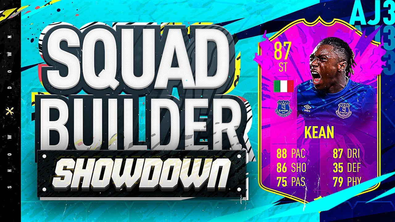 Fifa 20 Squad Builder Showdown!!! FUTURE STARS MOISE KEAN!!! 87 Rated SBC Kean