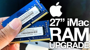 Apple iMac 27" RAM Upgrade - Upgrade 2012-2020 iMac Computer Memory Tutorial