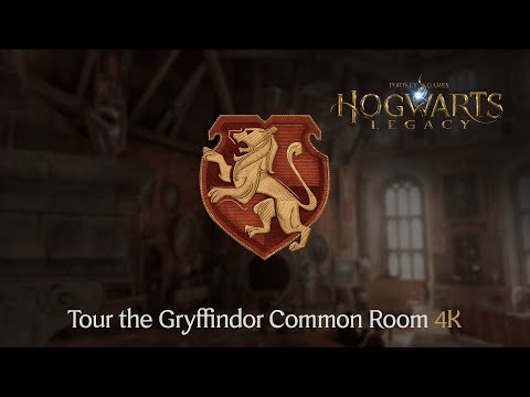 Hogwarts Legacy - Tour the Gryffindor Common Room [4K]