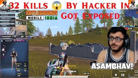 Hacker Gameplay in BGMI || 32 Kills😱 Hacker Got Exposed 🤐 Speed Hack, Auto Aim, X-ray Vision