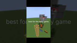 best easy to build cobblestone farm generator in minecraft for beginners #minecraft #howtominecraft