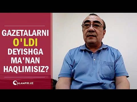 Video: Reklama Gazetasini Qanday Chiqarish Kerak