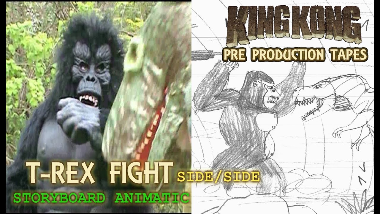 Download King Kong (2016) Fan Film ANIMATIC / FINAL SCENE - T-Rex Fight