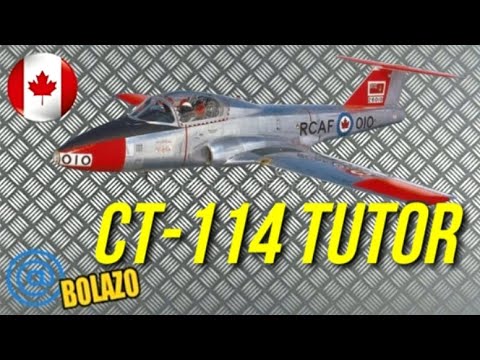 ☢️CT-114 TUTOR CANADIAR: avión entrenador a reacción estándar de Canada☢️
