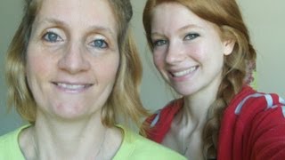 Doing My Moms Makeup!