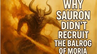 Why Didn't Sauron Use the Balrog? Middle-Earth Lore