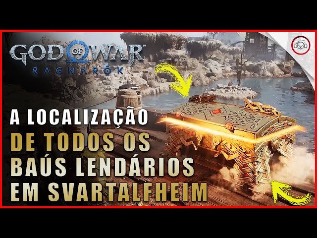 God of War Ragnarok Baús Lendários Midgard: Onde encontrar todos? -  Millenium