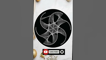 HOW TO MAKE BEST STRING ART PATTERN PART 1 # Shorts