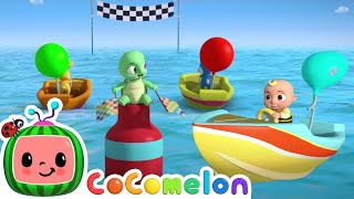 Balloon Boat Race | Cocomelon | Life at Sea | Kids Ocean Learning | Toddler Show