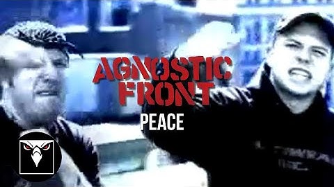 AGNOSTIC FRONT - 'Peace' feat. Jamey Jasta (OFFICIAL MUSIC VIDEO) | ATOMIC FIRE RECORDS