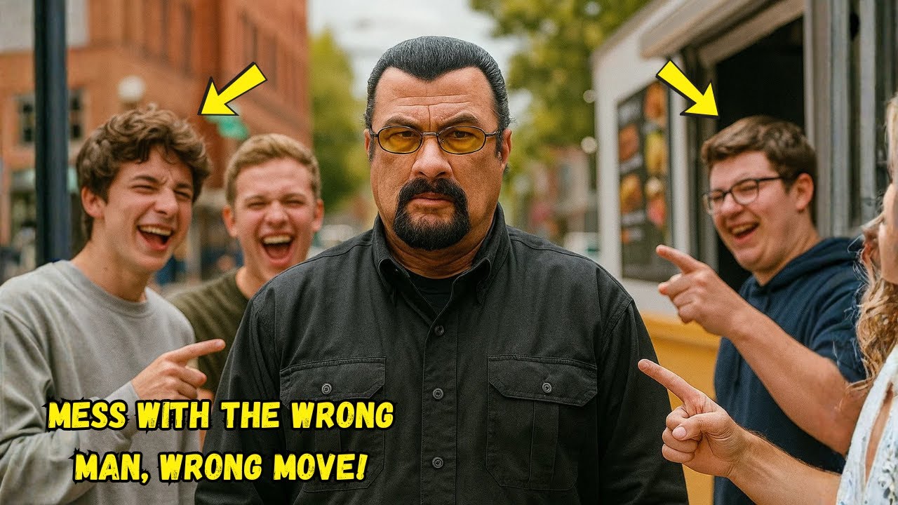 BULLIES MESS WITH STEVEN SEAGAL — INSTANTLY REGRET IT WHEN HIS BLACK BELT SHOWS..