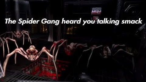 DOOM 3 PART 5 (SMALL ENEMY SPIDERS!)