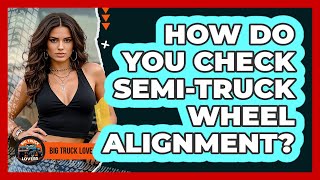 How Do You Check Semi-Truck Wheel Alignment? - Big Truck Lovers