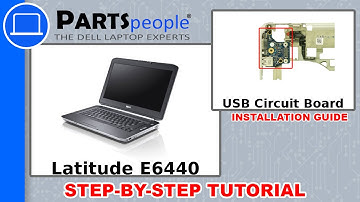 Dell Latitude E6440 USB Circuit Board How-To Video Tutorial