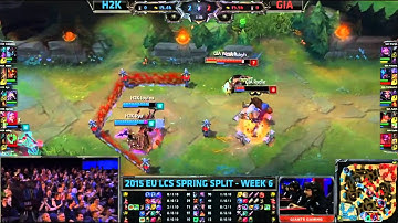 H2K vs Giants | LCS EU 2015 Spring Split | 12. nap 1. meccs