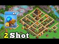 2 Shot Max Capital Peak is Not Hard in Clan capital 