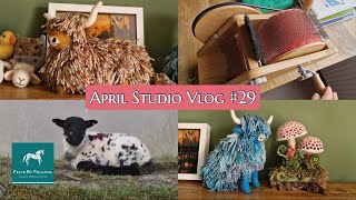 Yarn coo&#39;s, mushrooms, trips away and I got a drum carder! The diary of a needle felting business